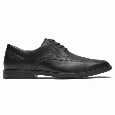 Rockport Wighton Apron Toe Oxfords Schuhe Herren Schwarz QXT-628943